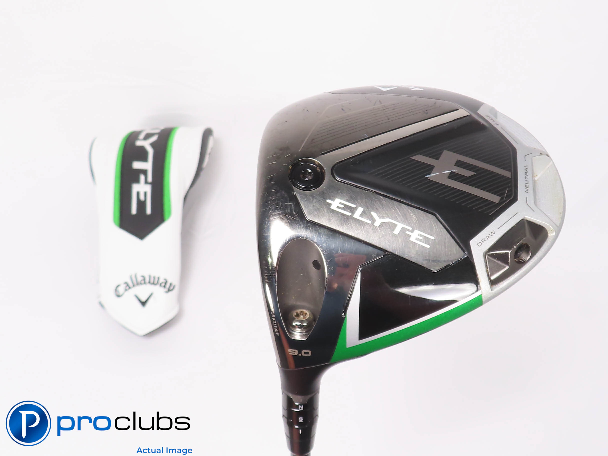 Left Handed Callaway ELYTE 9* Driver w/ HC - Denali 60g 6.0 Stiff